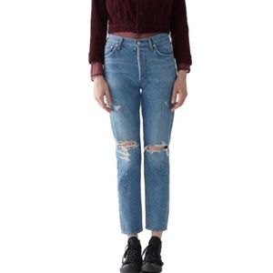 Jamie High Rise Classic in Angst